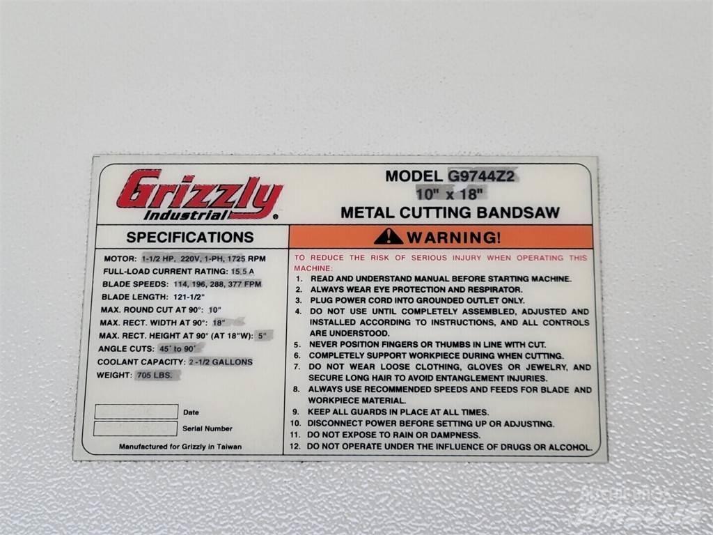 Grizzly G9744Z2 Sonstige Baumaschinen