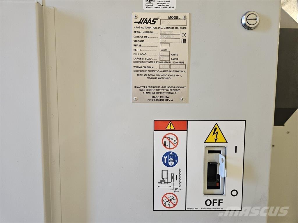 Haas VF-2 Sonstige Baumaschinen
