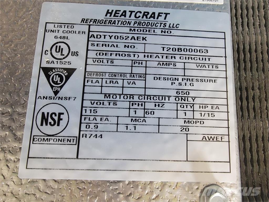  HEATCRAFT ADTY052AEK Kühl- und Heizsysteme
