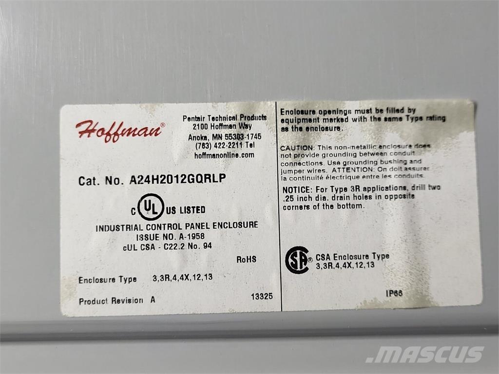 Hoffman A24H2012GQRLP Sonstige Baumaschinen