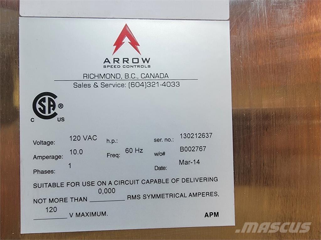 Hoffman CSD483612SSR Sonstige Baumaschinen
