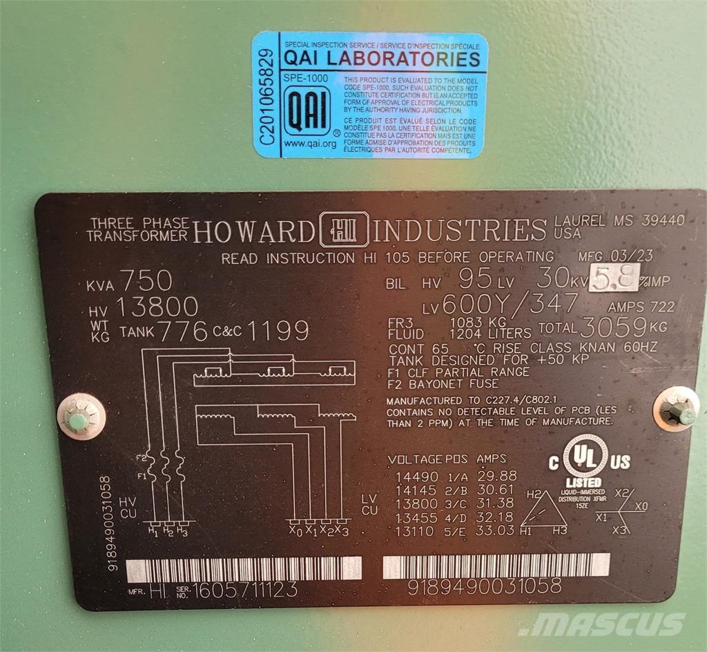 Howard INDUSTRIES Sonstige Baumaschinen