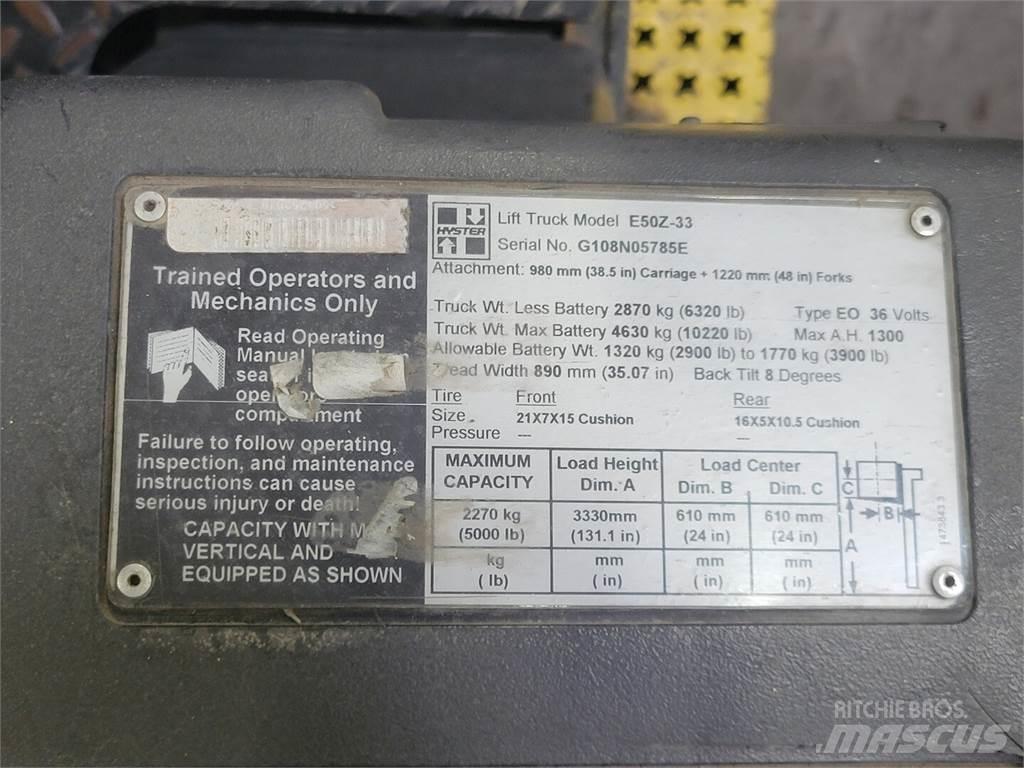 Hyster E50Z-33 Sonstige Baumaschinen