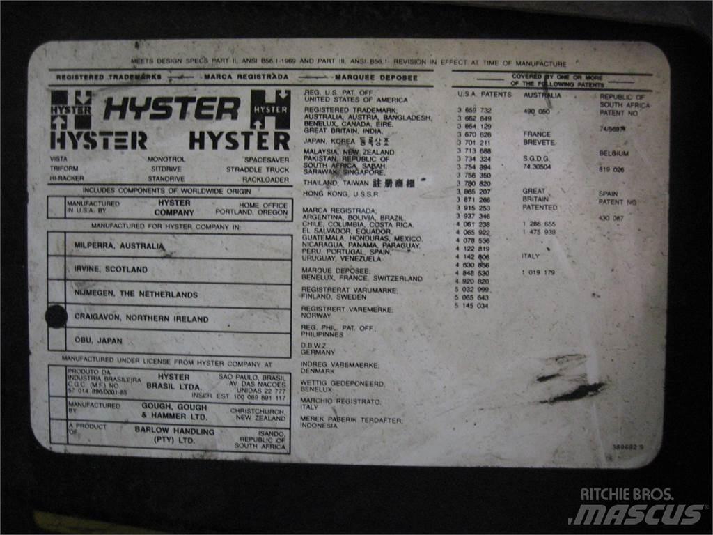Hyster H60XM Sonstige Baumaschinen
