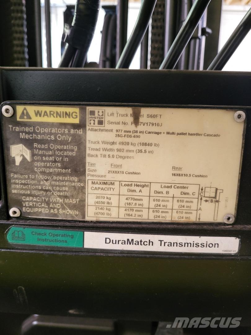 Hyster S60FT Sonstige Baumaschinen