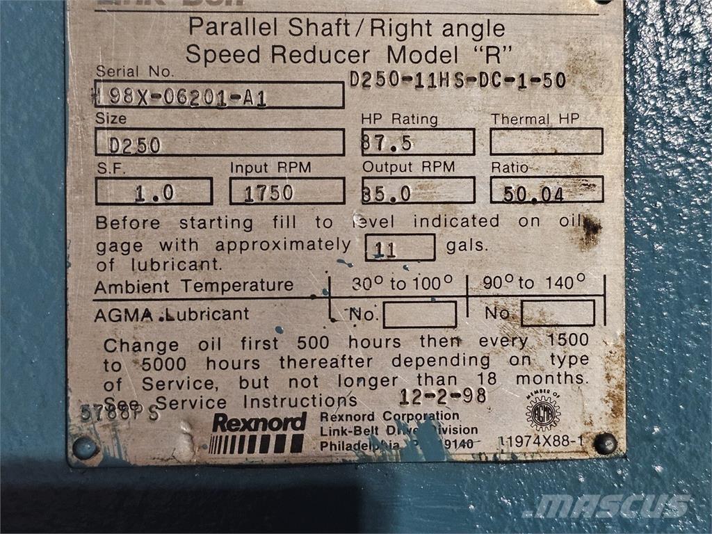 Link-Belt D250 Sonstige Baumaschinen