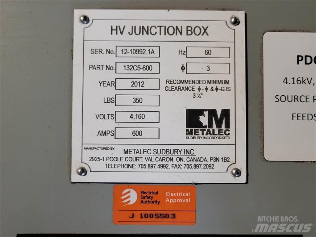  METALEC 132C5-600 Sonstige Baumaschinen