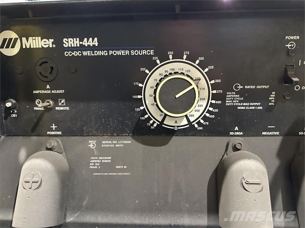 Miller SRH-444 Welding machines