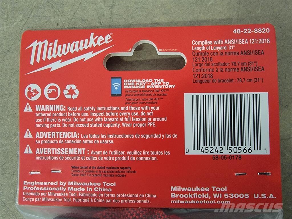 MILWAUKEE 48-22-8820 Sonstige Baumaschinen