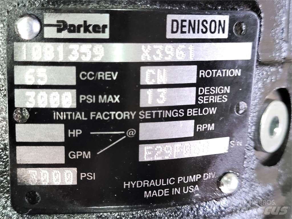 Parker 10B1359 X3961 Wasserpumpen