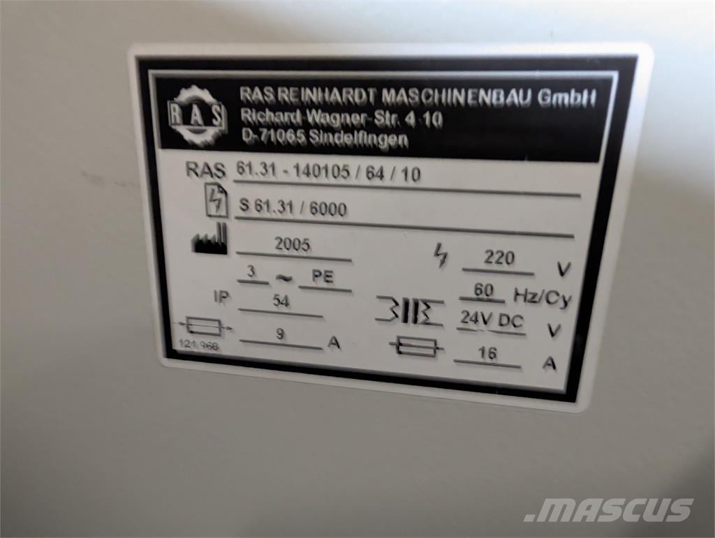  RAS 61.31 Sonstige Baumaschinen