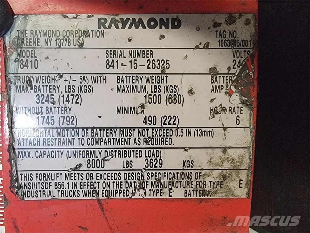 Raymond 8410 Sonstige Baumaschinen