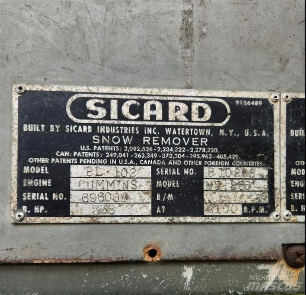 Sicard BL102 Andere Zubehörteile