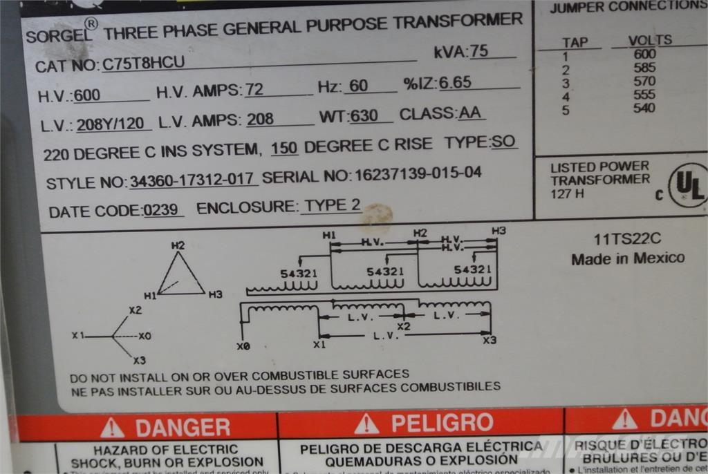  SQUARE D C75T8HCU Sonstige Baumaschinen
