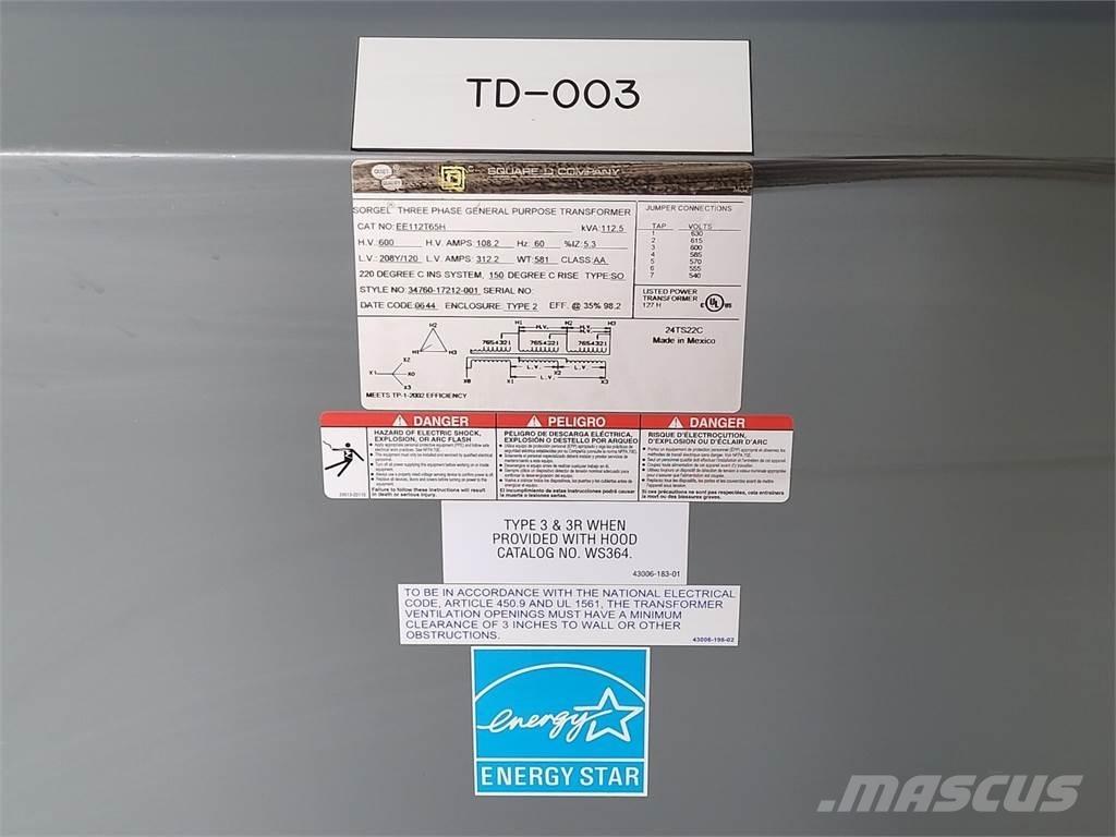  SQUARE D EE112T65H Sonstige Baumaschinen