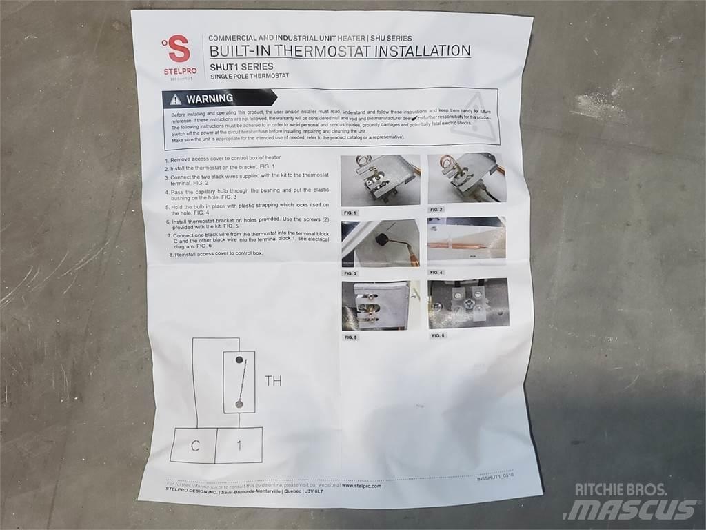  STELPRO SHUT1 Kühl- und Heizsysteme