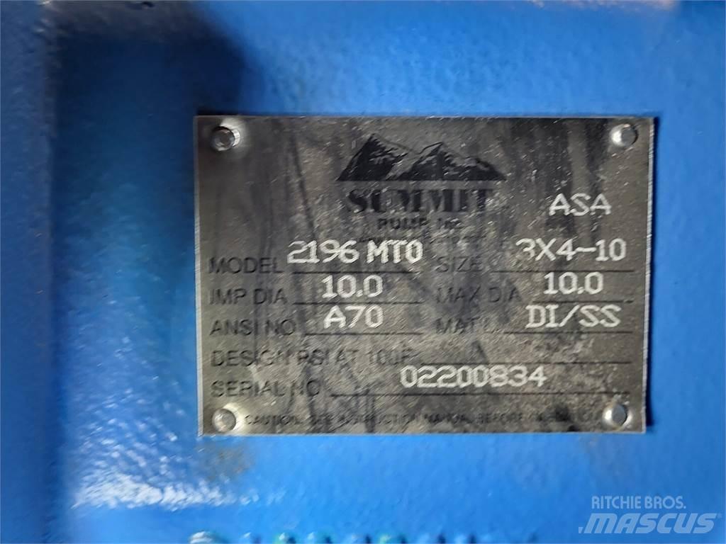  SUMMIT PUMP 2196MTO Bohrgeräte Zubehör und Ersatzteile