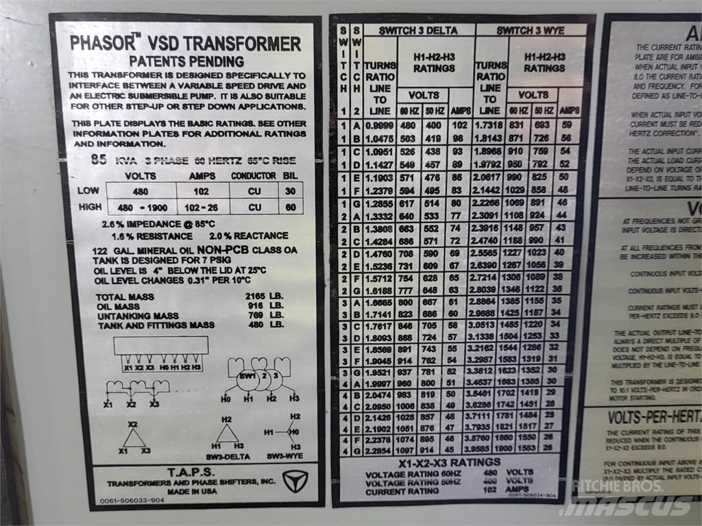  T.A.P.S PHASOR Sonstige Baumaschinen
