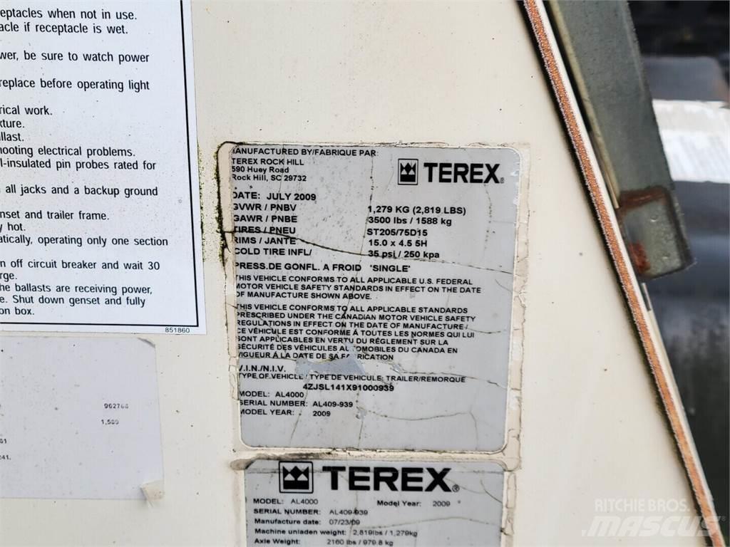 Terex AL4000 Andere Zubehörteile