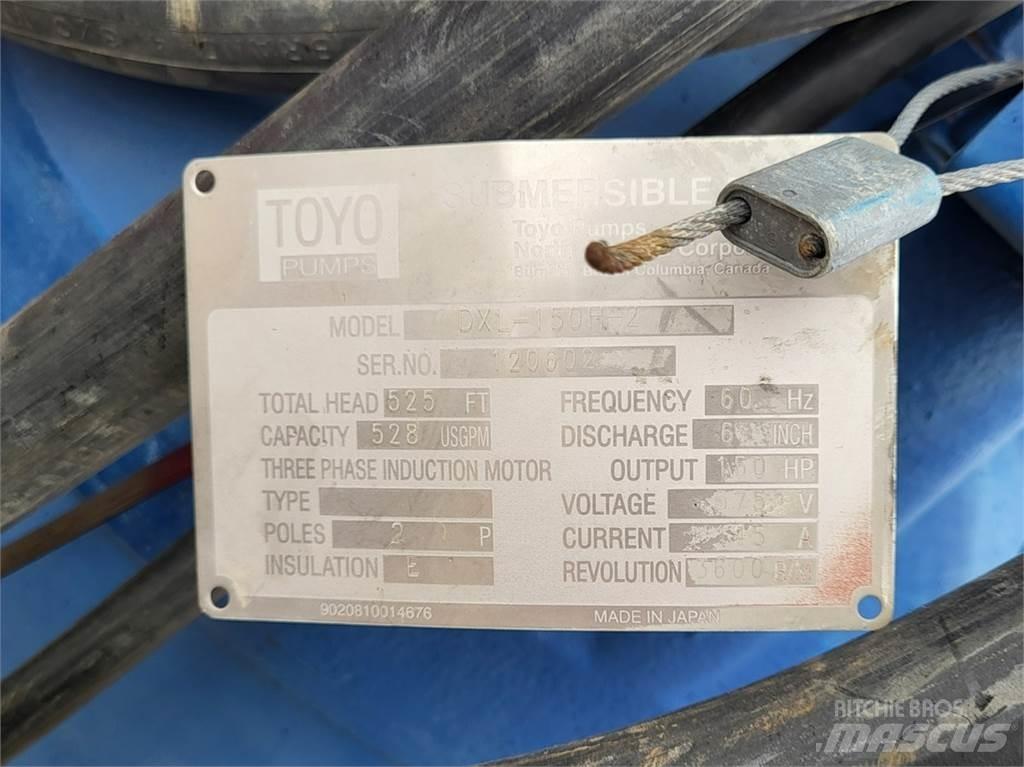 Toyo DXL 150H-2 Wasserpumpen