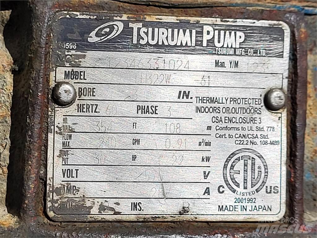Tsurumi LH322W Wasserpumpen