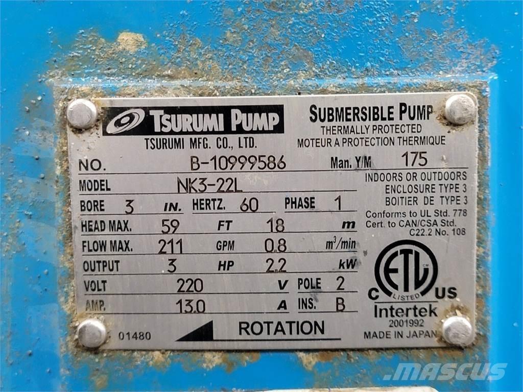 Tsurumi NK3-22L Wasserpumpen