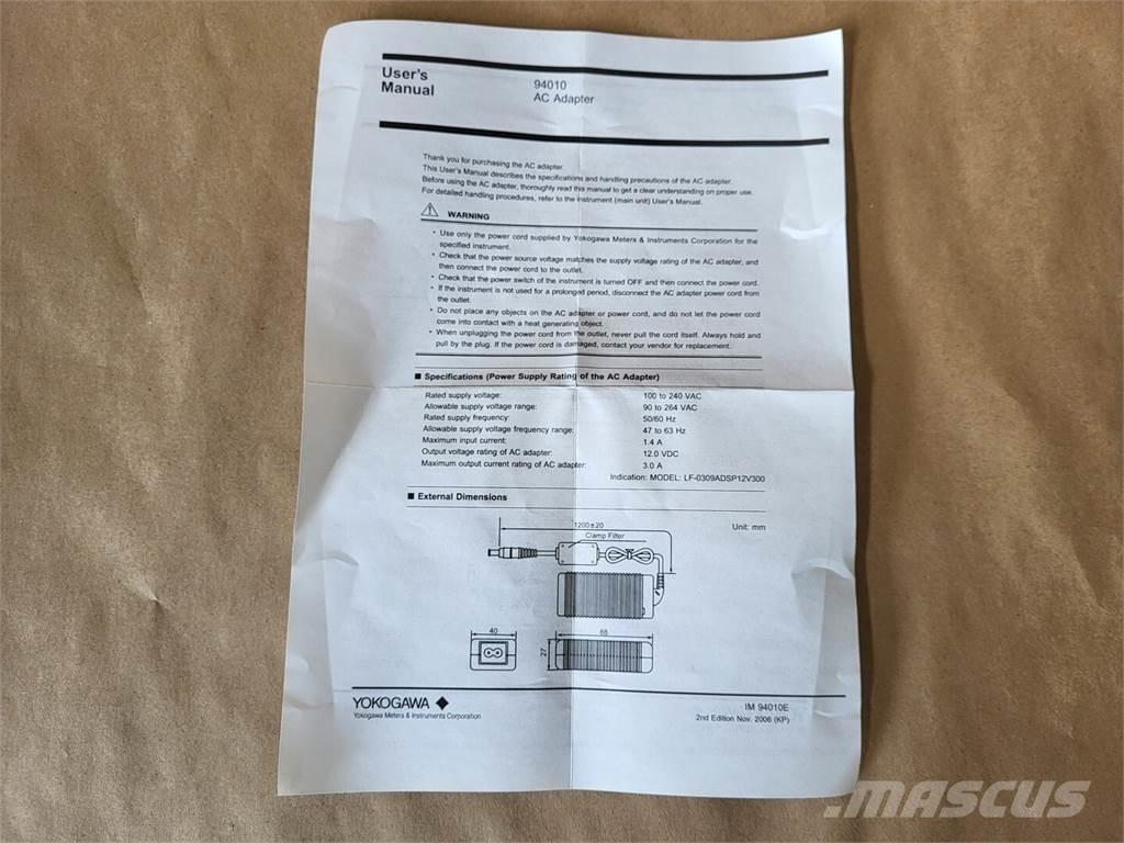  YOKOGAWA XL100 Sonstige Baumaschinen