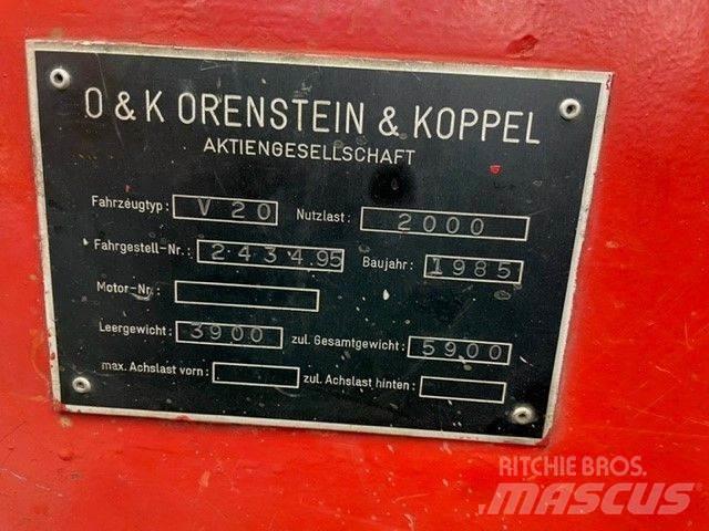 O&K V 20 Diesel heftrucks