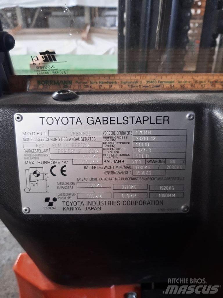 Toyota 7FBMF35 Elektrische heftrucks