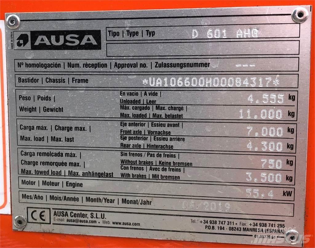 Ausa D601AHG Minidumper