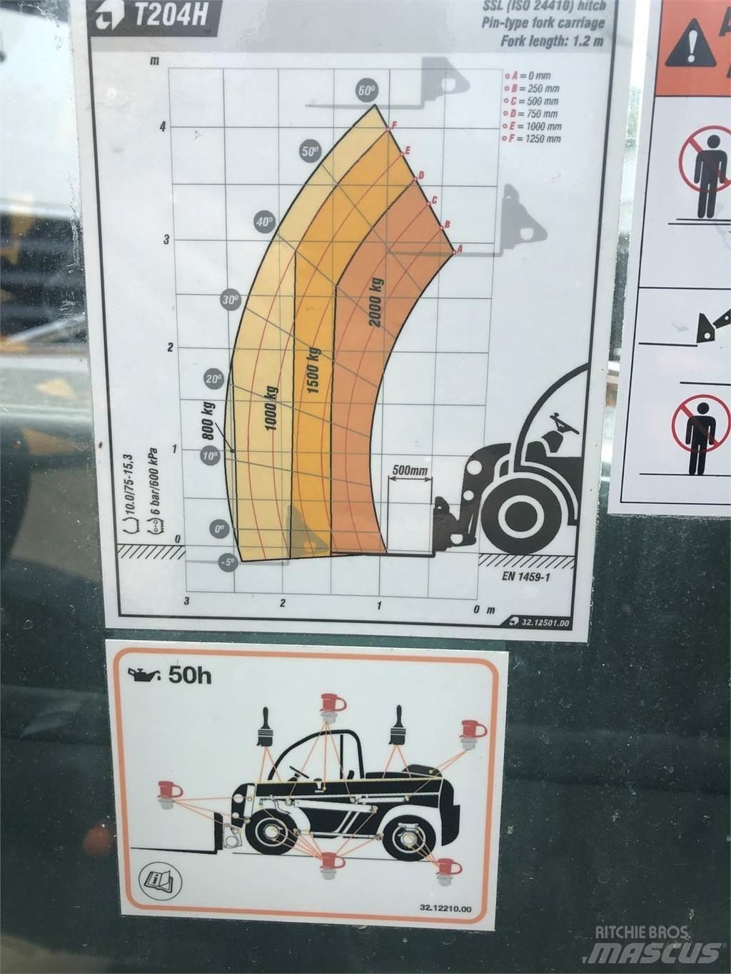 Ausa T204H Teleskoplader für Landwirtschaft