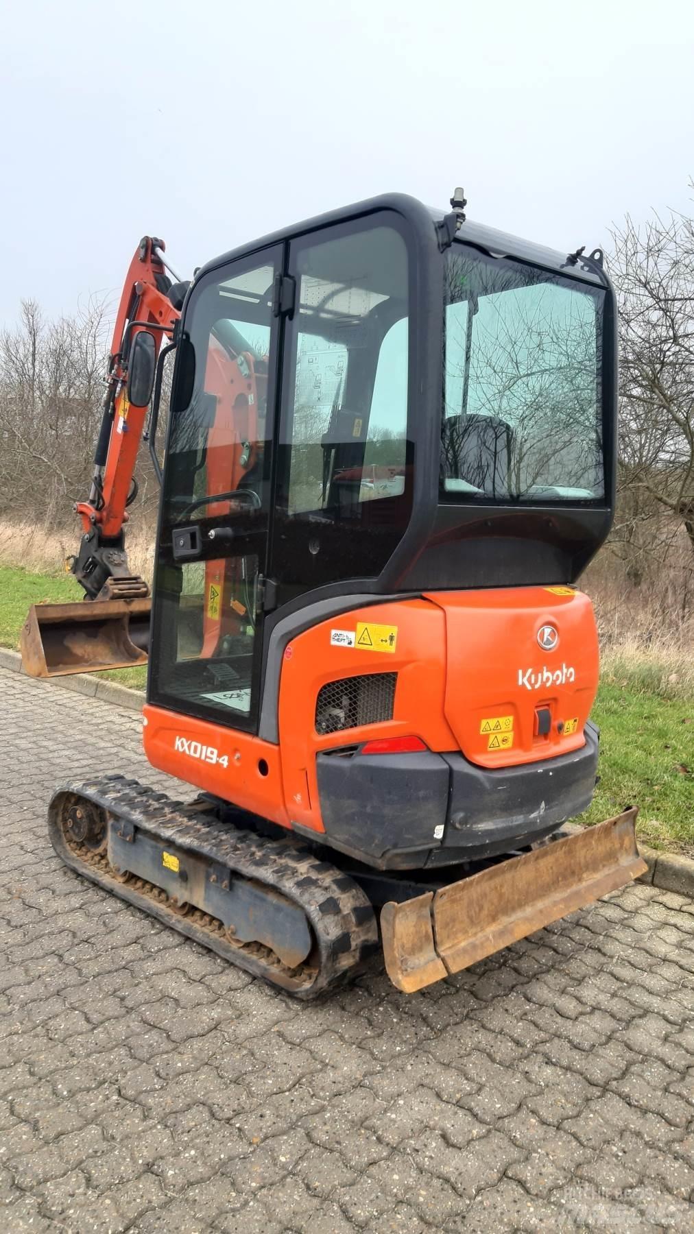 Kubota KX019-4 Minibagger < 7t