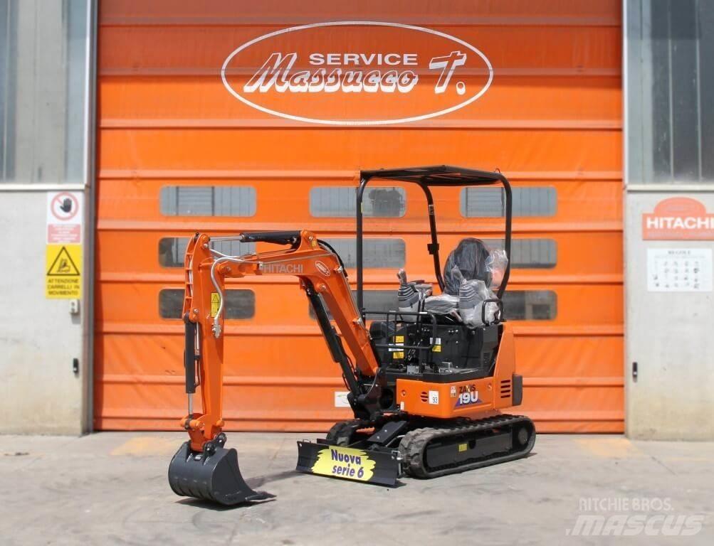 Hitachi ZX19U-6 Minibagger < 7t