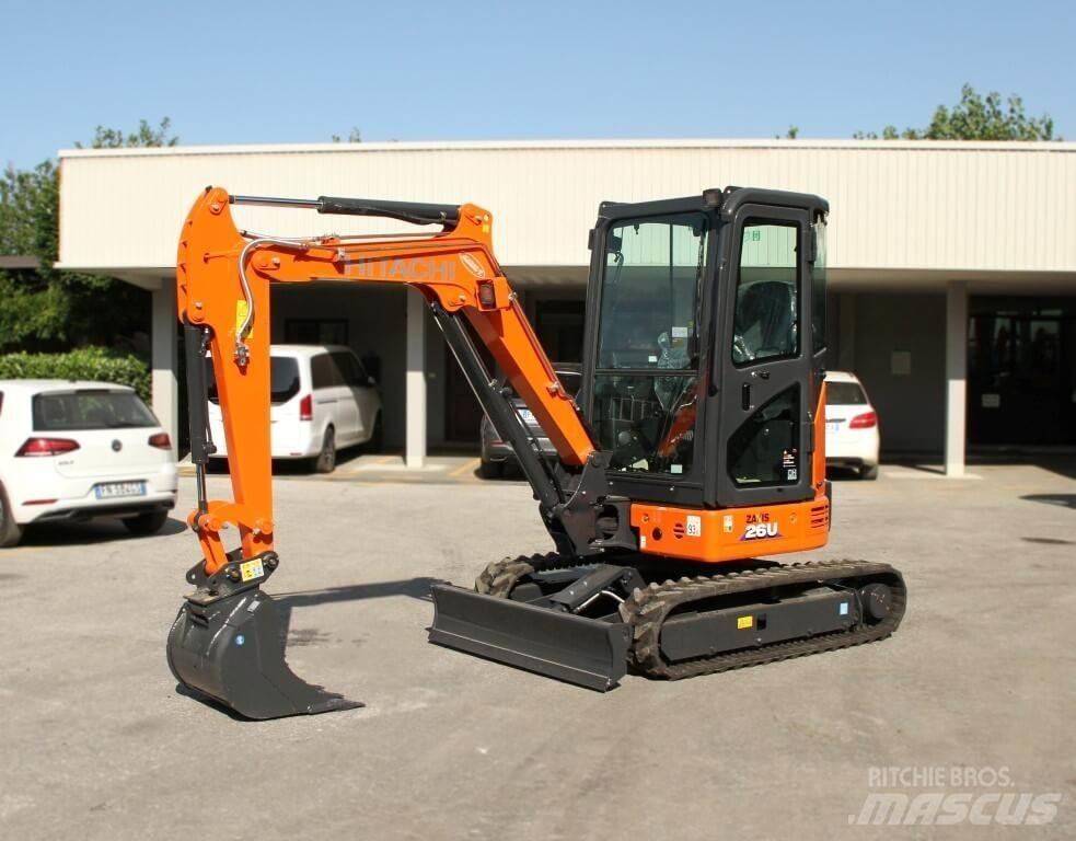 Hitachi ZX26U-6 CR Minibagger < 7t
