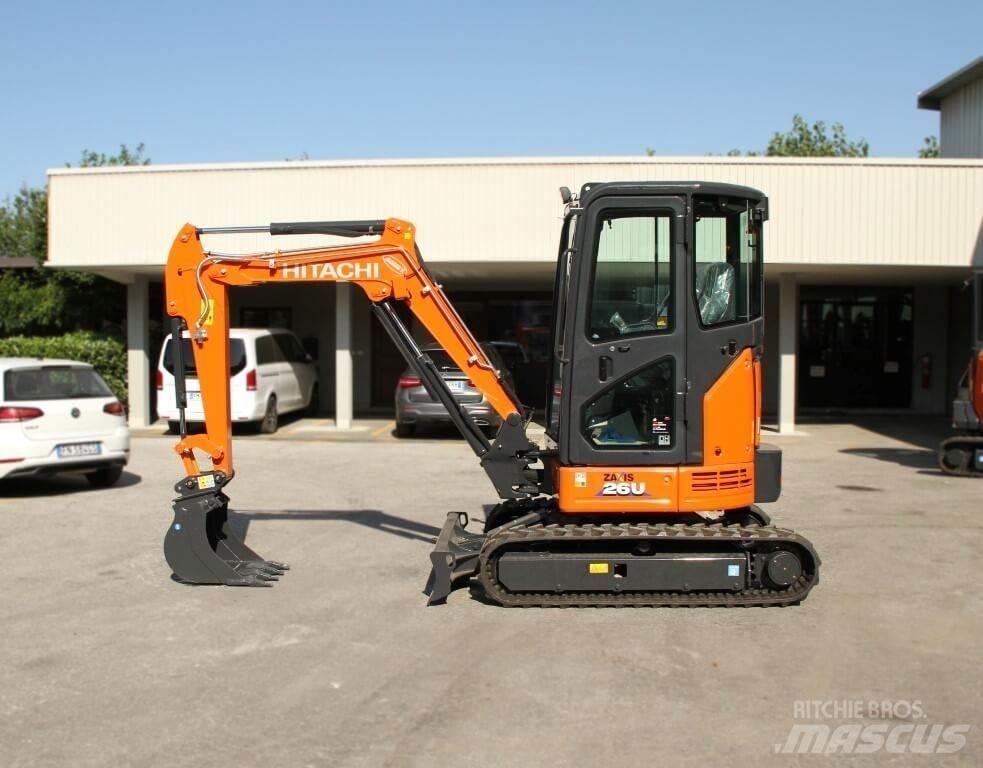 Hitachi ZX26U-6 CR Minibagger < 7t