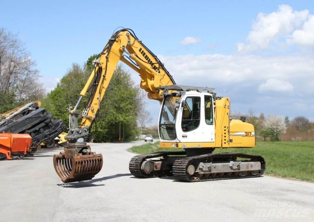Liebherr R317 Litronic Mobilbagger