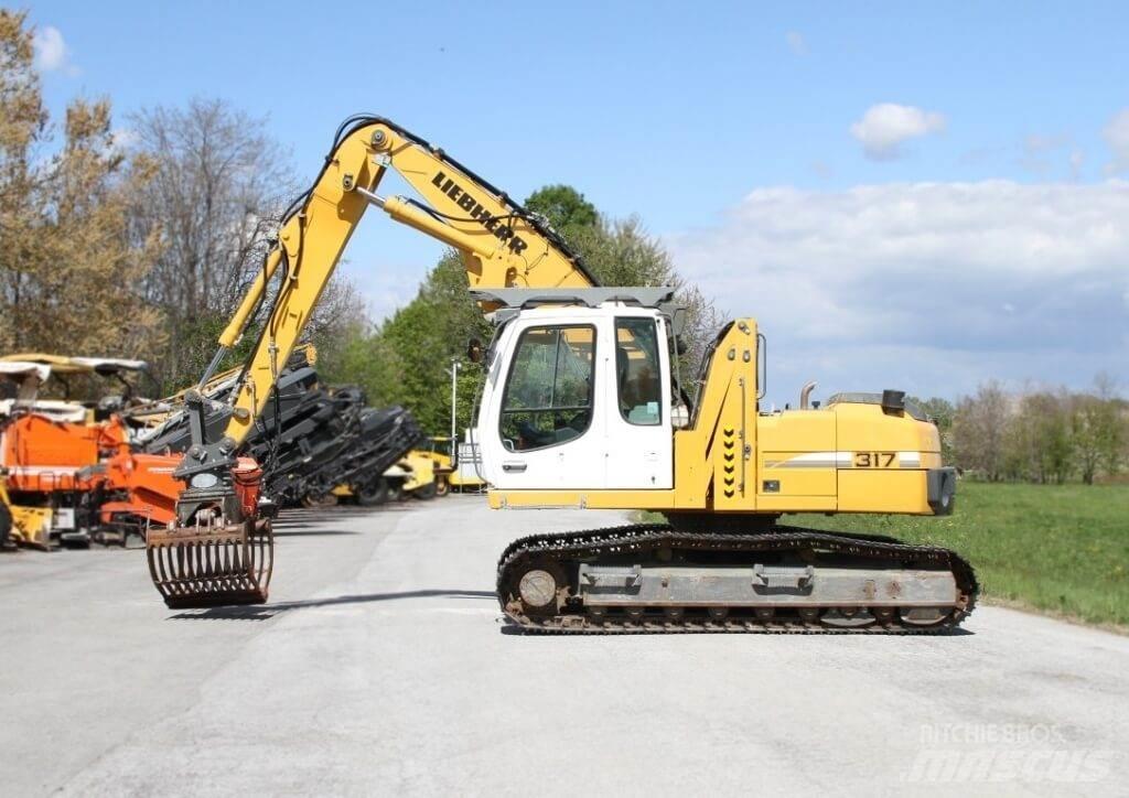 Liebherr R317 Litronic Mobilbagger