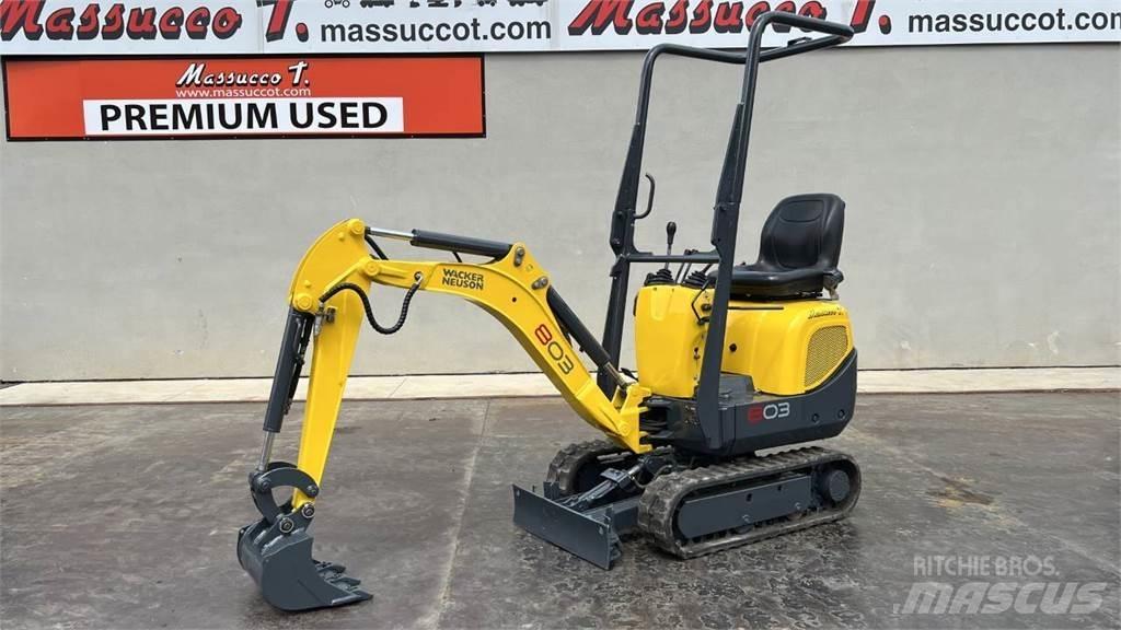 Wacker Neuson 803 Minibagger < 7t