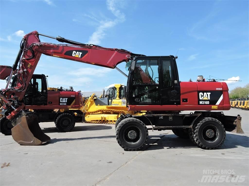 CAT M316D Mobilbagger