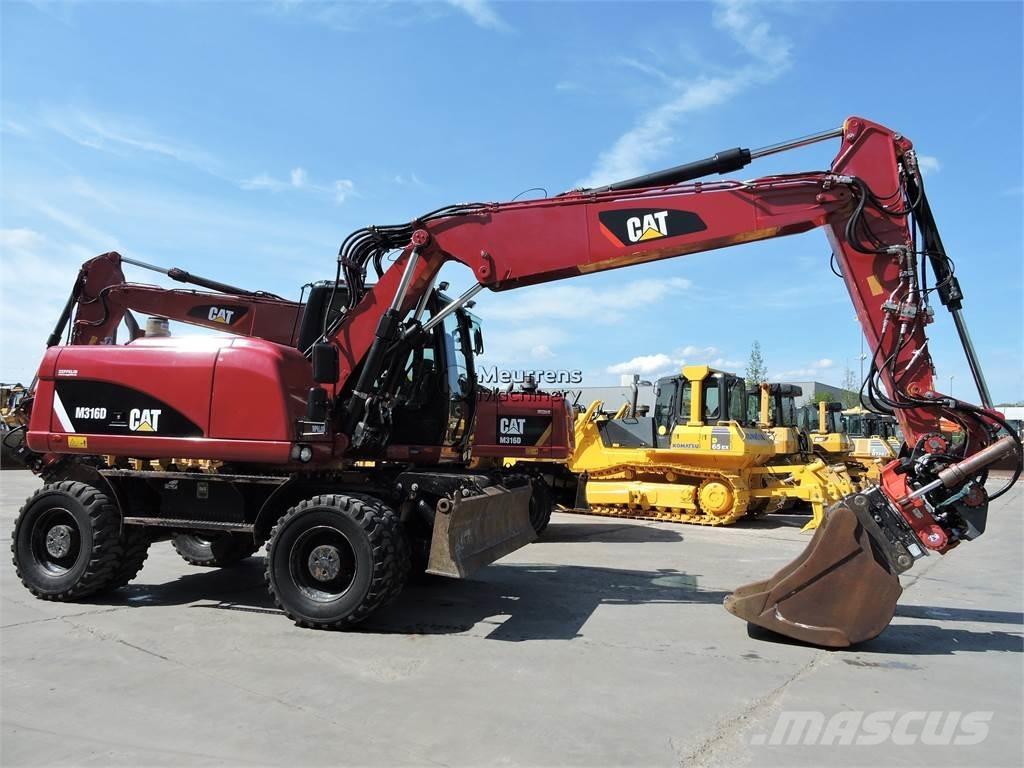 CAT M316D ROTOTILT Mobilbagger