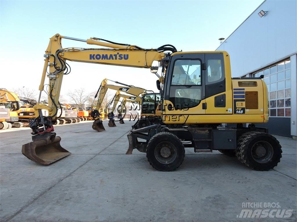 Komatsu PW148 Mobilbagger