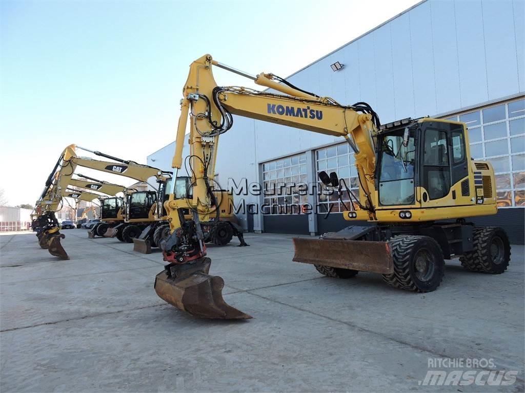 Komatsu PW148 Mobilbagger