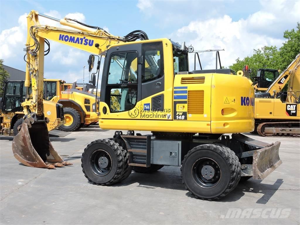 Komatsu PW148 Mobilbagger