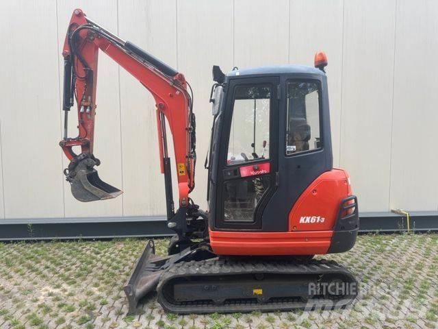 Kubota KX61-3 Minibagger < 7t
