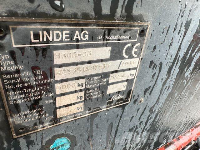 Linde H30D-30 Geländestapler