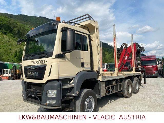 MAN TGS 33.480 6x6 Holztransporter