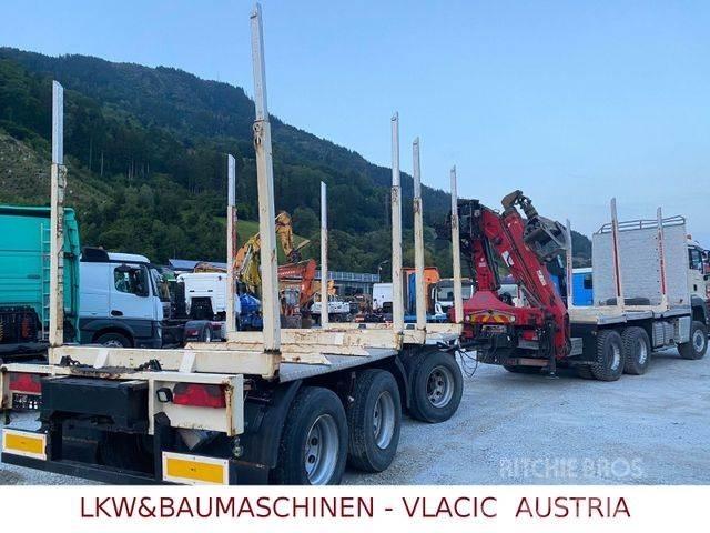 MAN TGS 33.480 6x6 Holztransporter