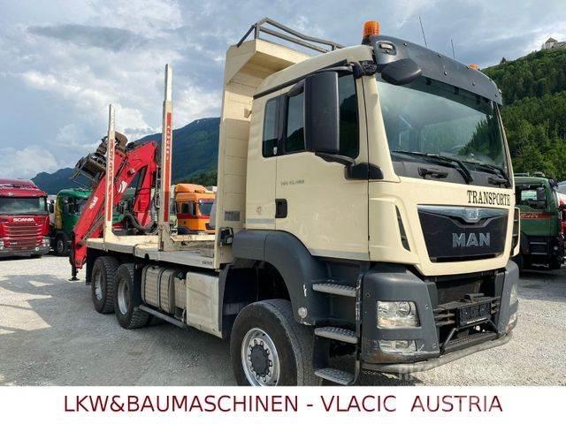 MAN TGS 33.480 6x6 Holztransporter