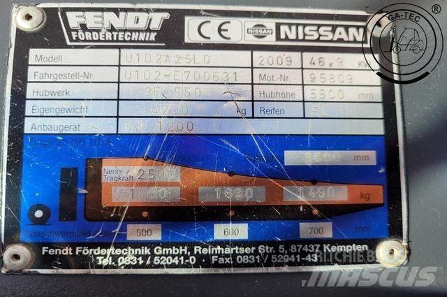 Nissan U1D2A25LQ LPG heftrucks