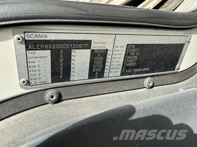 Scania P420 8X2*6 Wechselfahrgestell
